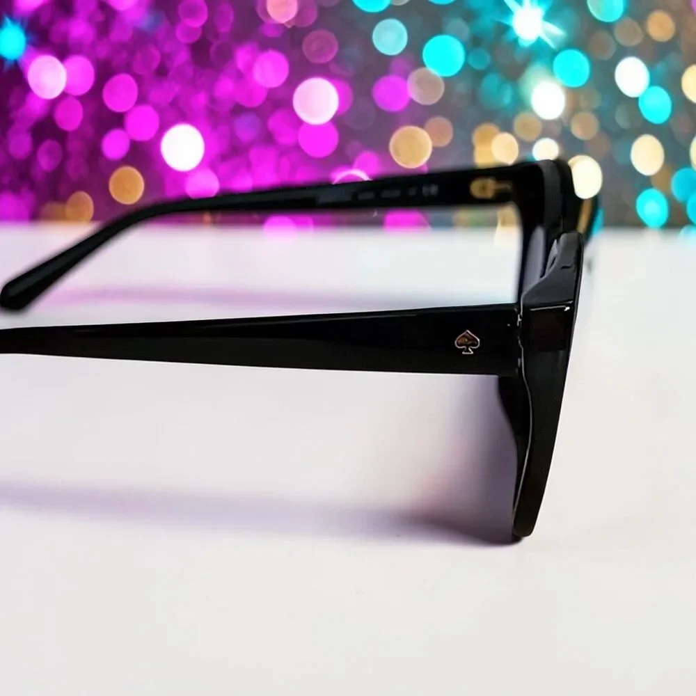 Kate Spade Women's Samantha/S 8079O Black Cat Eye Sunglasses NEW IN BAG  54mm